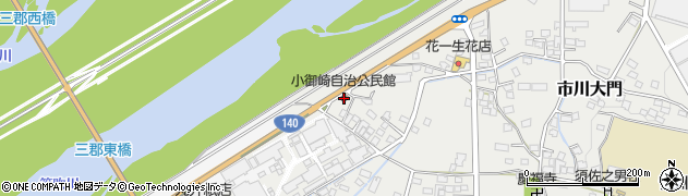 小御崎自治公民館周辺の地図
