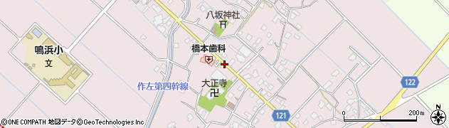 本須賀周辺の地図