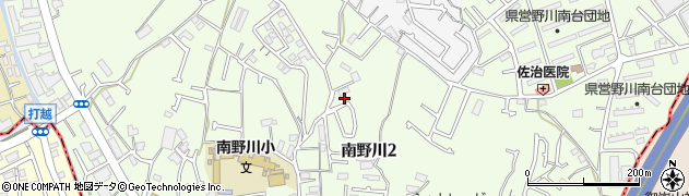 南野川公園周辺の地図