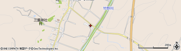 京丹後警察署三重駐在所周辺の地図