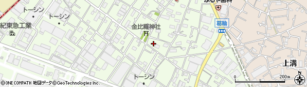神奈川県相模原市中央区田名2855周辺の地図