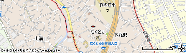 神奈川県相模原市緑区下九沢425-2周辺の地図