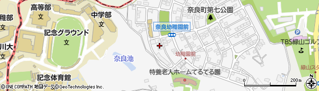 神奈川県横浜市青葉区奈良町2533周辺の地図