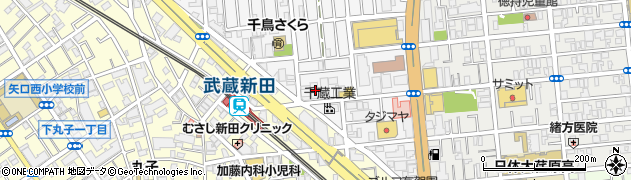 東京都大田区千鳥2丁目37-17周辺の地図