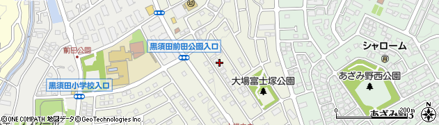 神奈川県横浜市青葉区大場町388-13周辺の地図