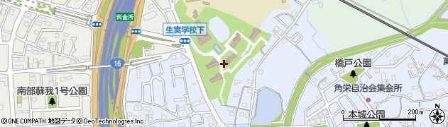 千葉県千葉市中央区生実町1004周辺の地図