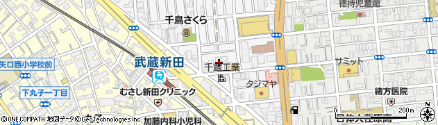 東京都大田区千鳥2丁目37周辺の地図