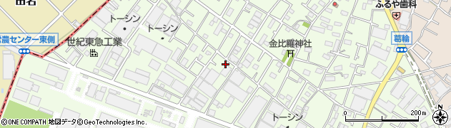 神奈川県相模原市中央区田名2956周辺の地図