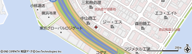 羽田マシンセンター周辺の地図