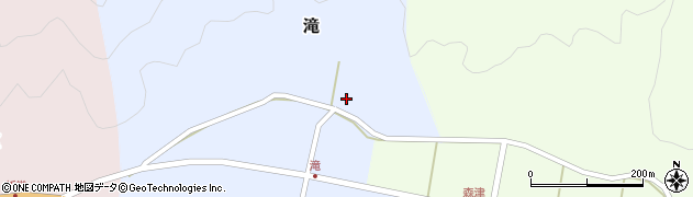 兵庫県豊岡市滝569周辺の地図