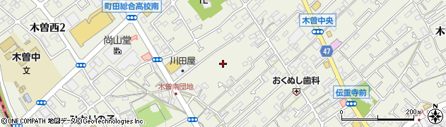 東京都町田市木曽西周辺の地図