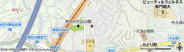 神奈川県横浜市都筑区あゆみが丘周辺の地図