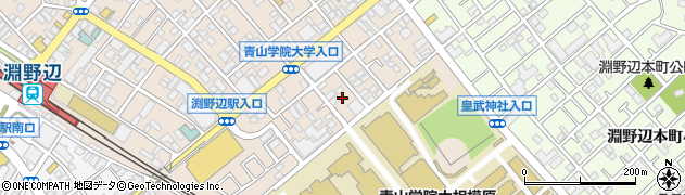 神奈川県相模原市中央区淵野辺5丁目5周辺の地図