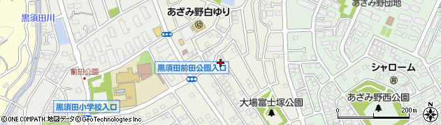 神奈川県横浜市青葉区大場町388-21周辺の地図