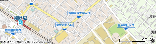 神奈川県相模原市中央区淵野辺5丁目3周辺の地図