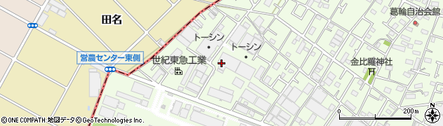 神奈川県相模原市中央区田名2858周辺の地図