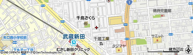 東京都大田区千鳥2丁目30-7周辺の地図