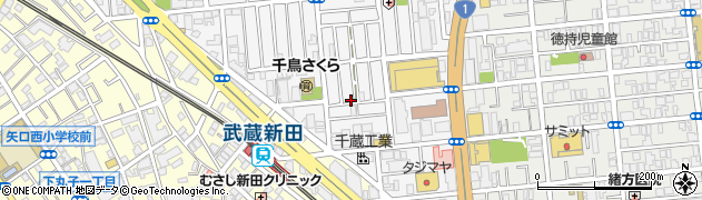 東京都大田区千鳥2丁目30-6周辺の地図