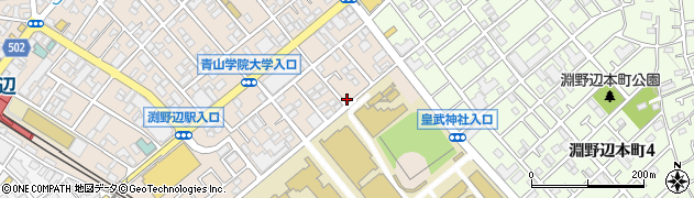 神奈川県相模原市中央区淵野辺5丁目7-13周辺の地図