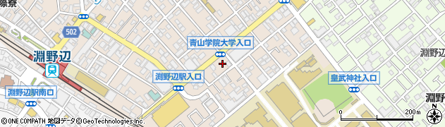 神奈川県相模原市中央区淵野辺5丁目3-11周辺の地図