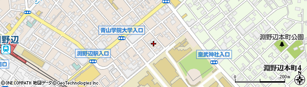 神奈川県相模原市中央区淵野辺5丁目6周辺の地図