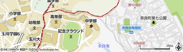 神奈川県横浜市青葉区奈良町2600周辺の地図