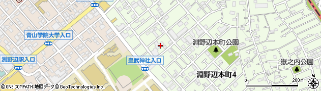 神奈川県相模原市中央区淵野辺本町3丁目16周辺の地図