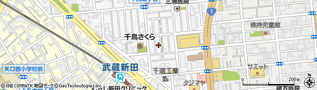 東京都大田区千鳥2丁目30周辺の地図