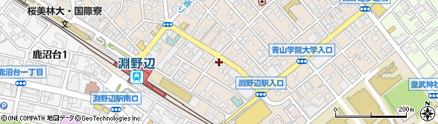 四方田質店周辺の地図