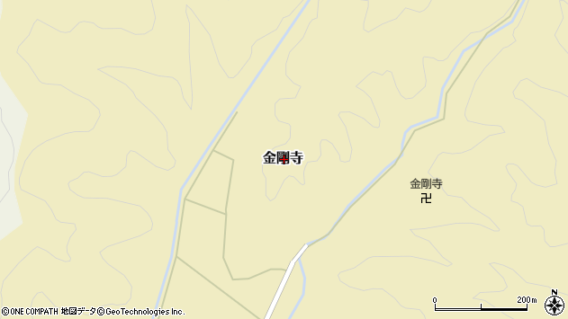 〒668-0802 兵庫県豊岡市金剛寺の地図