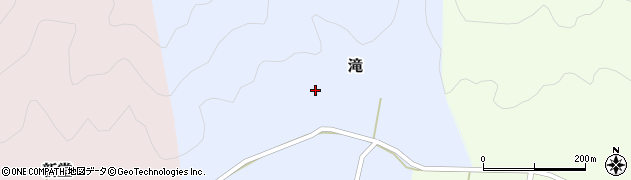 兵庫県豊岡市滝286周辺の地図