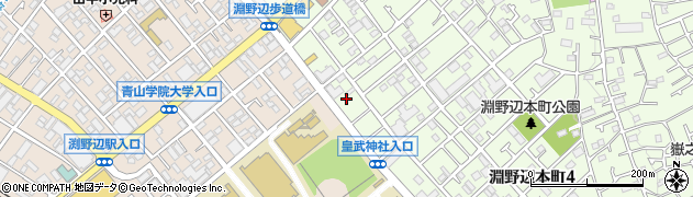 神奈川県相模原市中央区淵野辺本町3丁目8周辺の地図