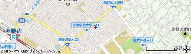 神奈川県相模原市中央区淵野辺5丁目4周辺の地図