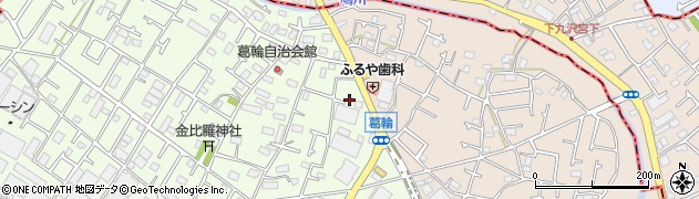 神奈川県相模原市中央区田名2815周辺の地図