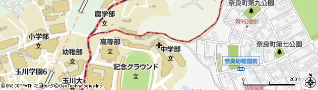 神奈川県横浜市青葉区奈良町2618周辺の地図