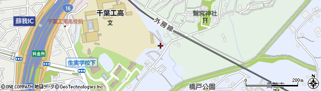 千葉県千葉市中央区生実町1041周辺の地図