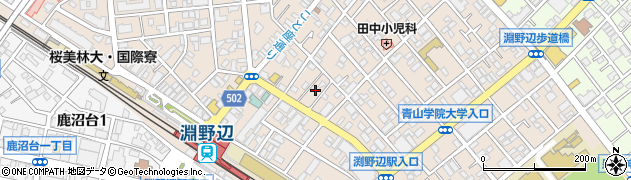 神奈川県相模原市中央区淵野辺4丁目19周辺の地図
