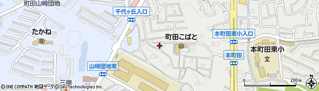 東京都町田市本町田2625-7周辺の地図