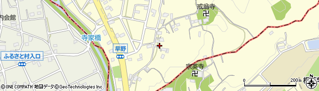 神奈川県川崎市麻生区早野694周辺の地図