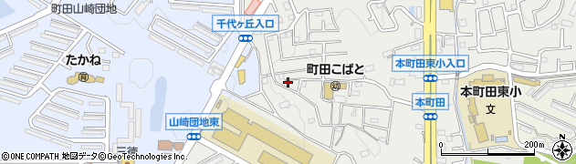 東京都町田市本町田2625-14周辺の地図