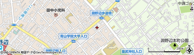 神奈川県相模原市中央区淵野辺5丁目8周辺の地図