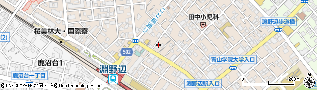 神奈川県相模原市中央区淵野辺4丁目19-3周辺の地図
