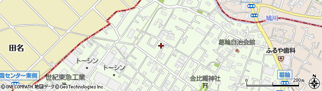 神奈川県相模原市中央区田名2736-7周辺の地図