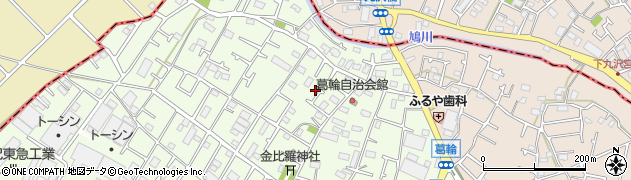 神奈川県相模原市中央区田名2780周辺の地図