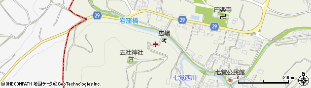 七覚川周辺の地図