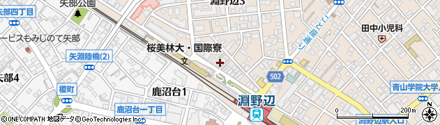 きらぼし銀行南渕野辺支店周辺の地図
