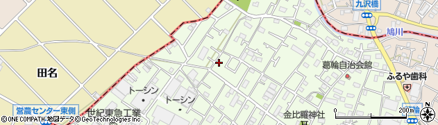 神奈川県相模原市中央区田名2721周辺の地図