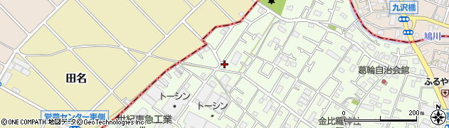 神奈川県相模原市中央区田名2724-3周辺の地図