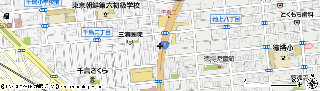 東京都大田区千鳥2丁目11周辺の地図