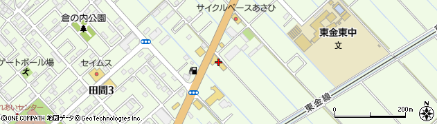 千葉三菱コルト東金店周辺の地図